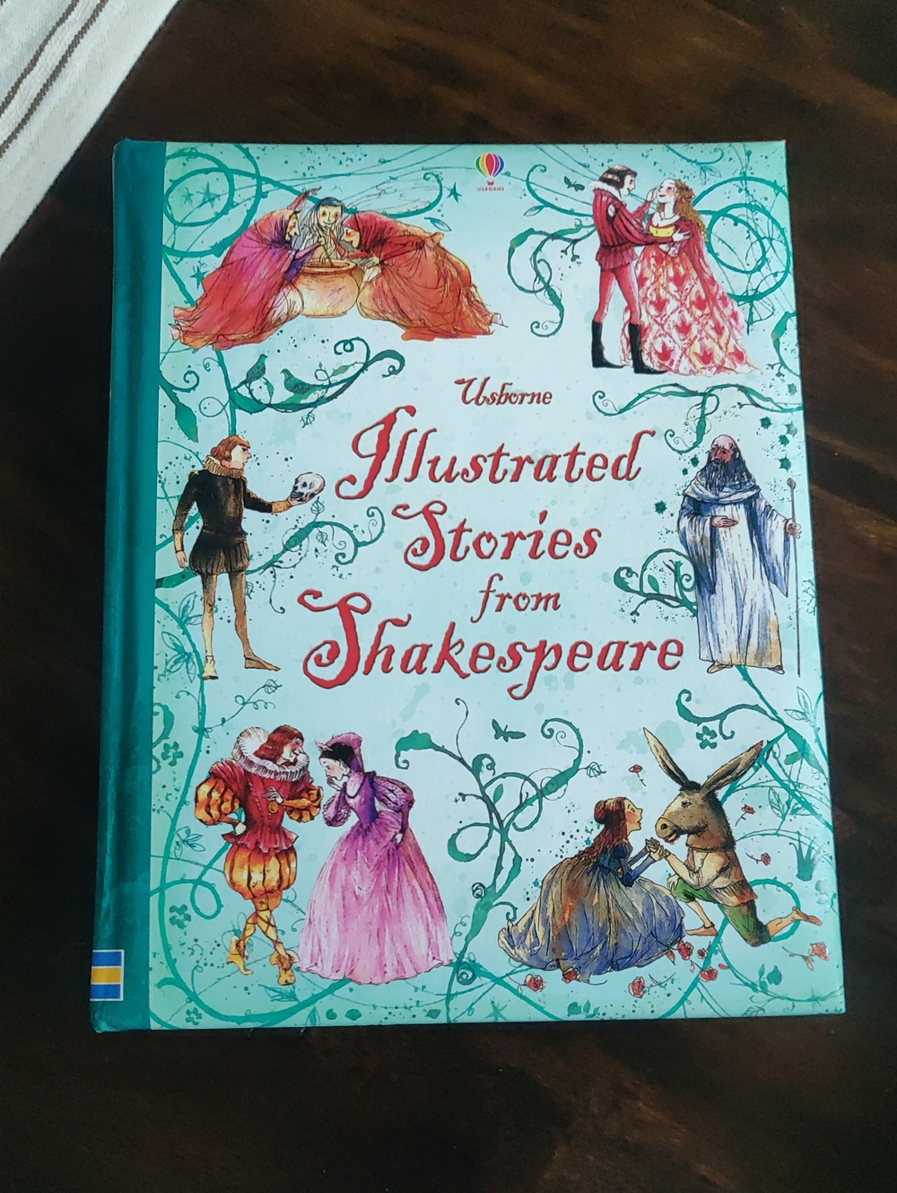 Usborne Illustrated Stories from Shakespeare  ClassicsY2K Retro Educational Book